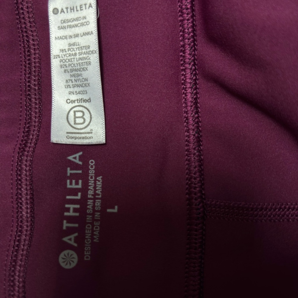 Athleta Purple Leggings